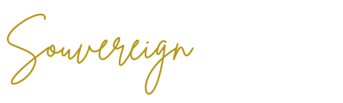 Souvereign signature in gold script